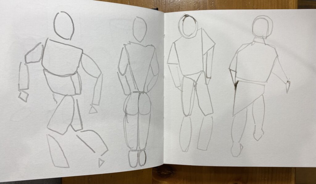 A Guide to How to Draw a Human Figure  Emilys Notebook