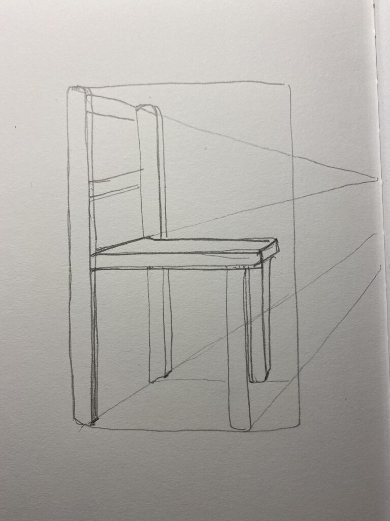 How to Draw a Chair - FeltMagnet